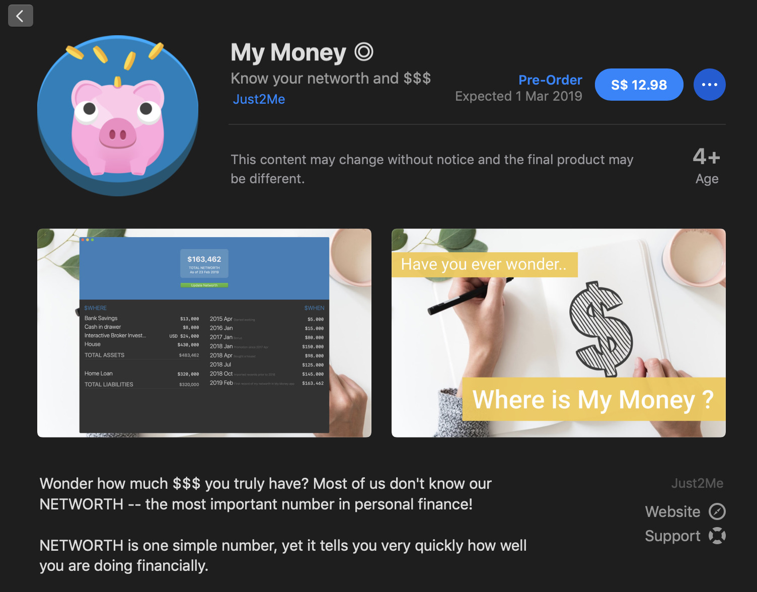 money app for mac